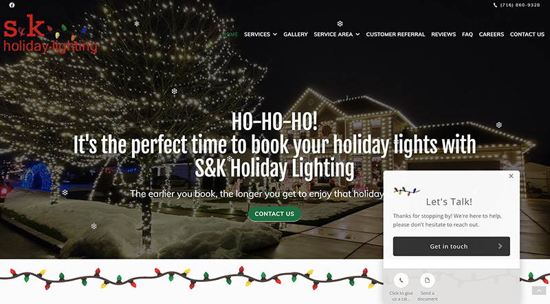 SK Holiday Lighting Case Study